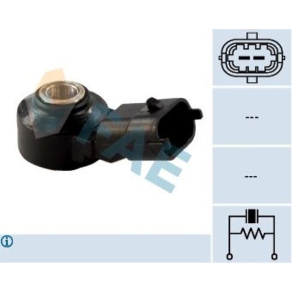 FAE 60104 Vuruntu Sensörü Opel Ast.H/Cor.D 1.4-1.6 Xep-Let 