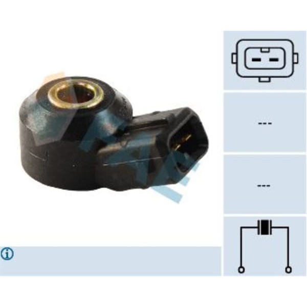 FAE 60161 Vürüntu Sensörü Astra H Vectra C Zafira B Sıgnum A16Xer Z16Xer Z18Xer Berlingo C5 Jumpy