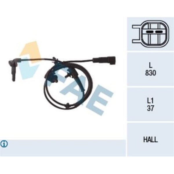 FAE 78109 Abs Kablosu Sensörü Arka Insignia