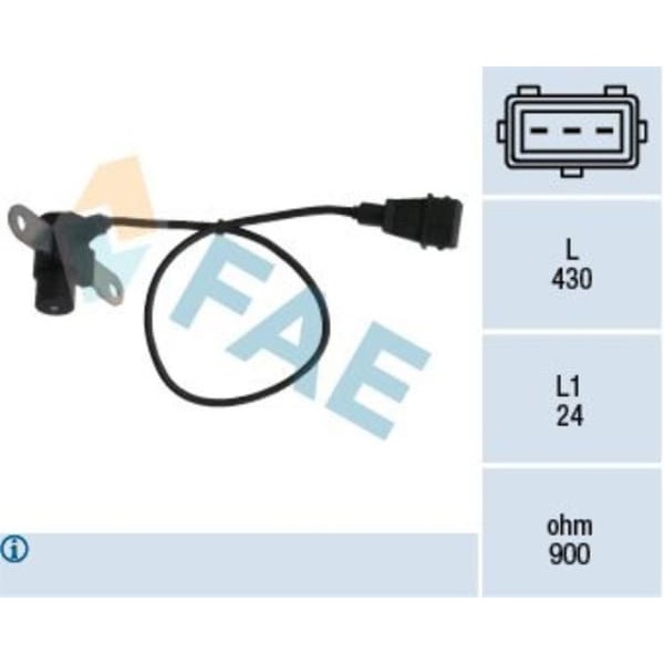 FAE 79032 Volant Sensörü F9Q/1.9DCI Megane-Laguna 