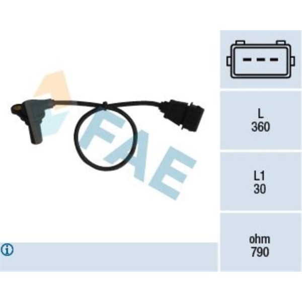 FAE 79061 Krank Devir Sensörü Golf IV-Bora-Passat-Transporter.T4 1.6-1.8T-1.9TDI *Agr-Alh-Akl* -Os