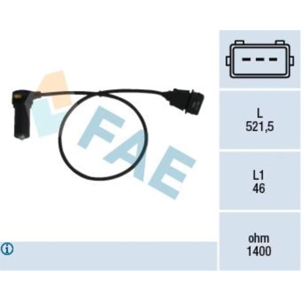 FAE 79066 Krank Devir Sensörü Golf IV-Bora 1.9TDI *Agr*