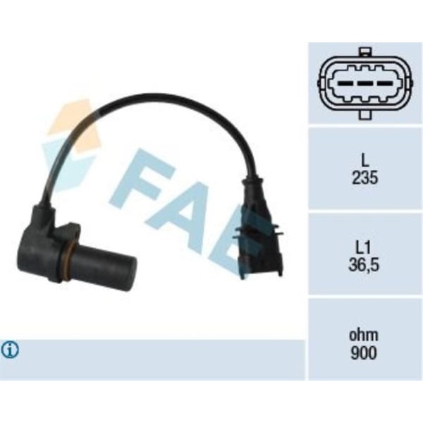 FAE 79068 Krank Devir Sensörü Z17Dth Astra H