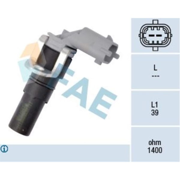 FAE 79182 Motor Devir Sensörü Astra H Vectra B C Merıva Tigra Twıntop 1.8 16V 1.8