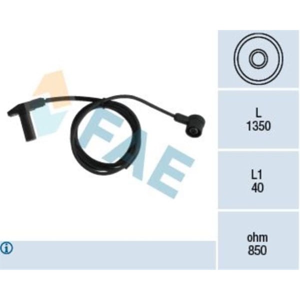 FAE 79241 Krank Devir Sensörü 124 140 -12 9 88-96 