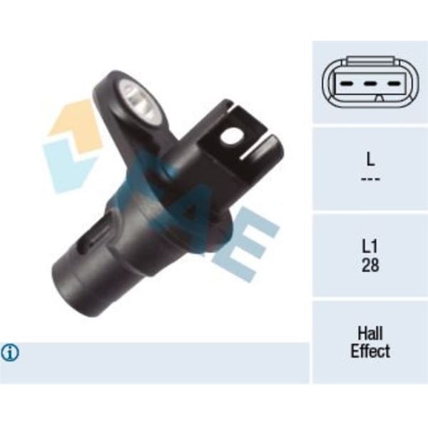 FAE 79445 Eksantrik Sensörü E81-E82-E87-E88-F20-F20 Lci-F21-F21 Lci-F22-E90Lci-E91 Lci-E92 Lci-E93 L 