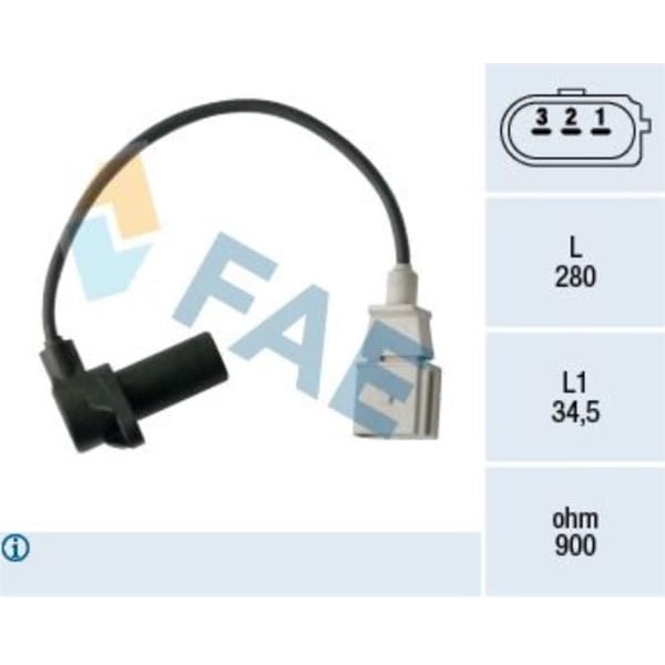 FAE 79479 Krank Devir Sensörü 03- Touareg-Q7-Cayenne 3.0TDI 