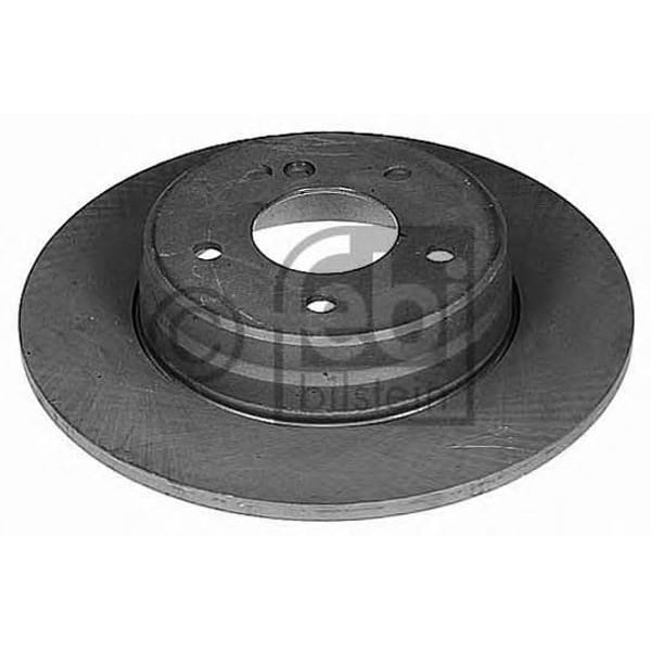 FEBI 4628 Fren Diski Arka Mercedes W210 W203 W209 07-10 Düz 290Mm
