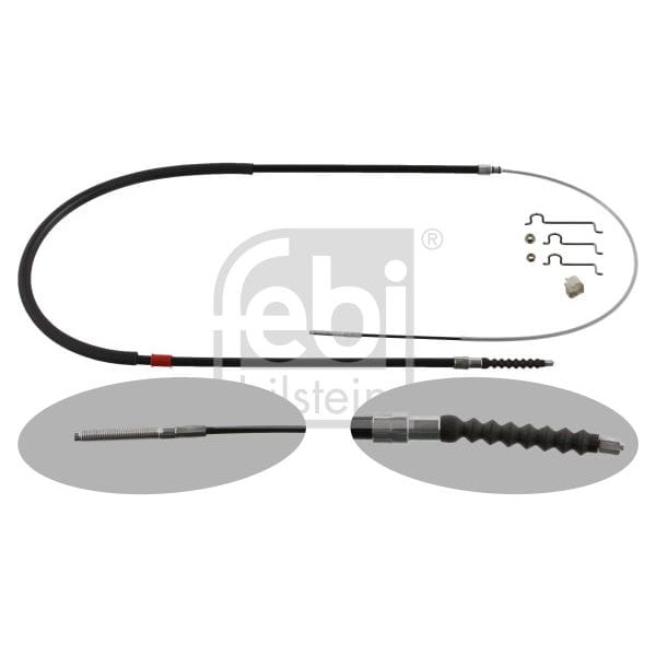 FEBI 36673 El Fren Teli Sol Arka 1925Mm E39 