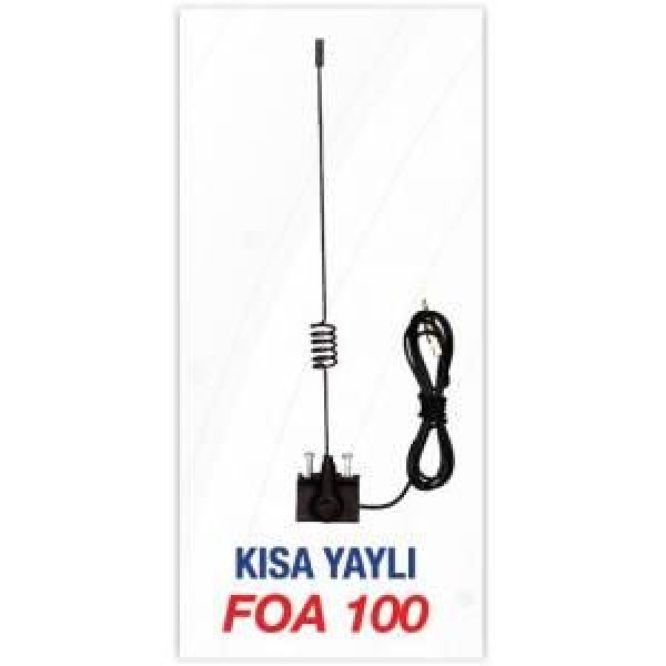 FLAS FOA100 Anten Oluk Kısa Yaylı Ünıversal 