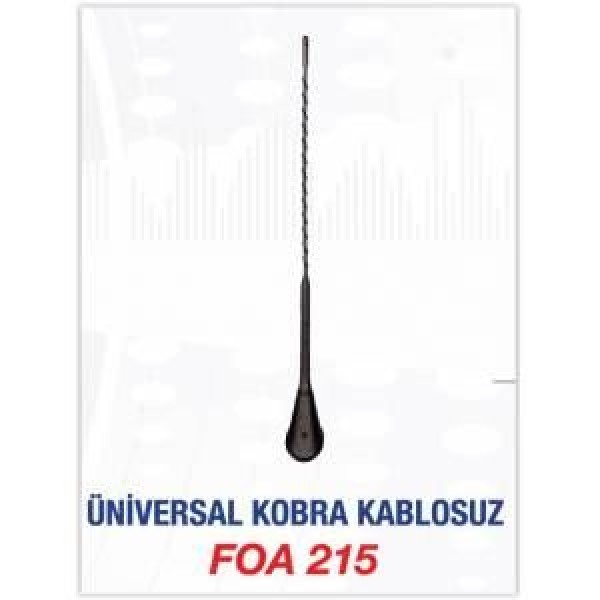 FLAS FOA215 Tavan Antenı Kobra Ünıversal -Toyota- -Fiat Opel 