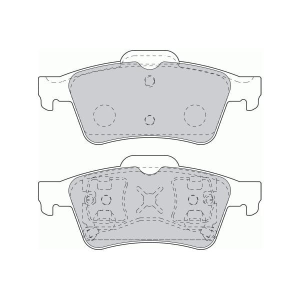 FORD 2T142M008A1AN Arka Balata Laguna II 01- Megane II-Latitude-Vectra C 03-Focus II 05- Connec 06-C