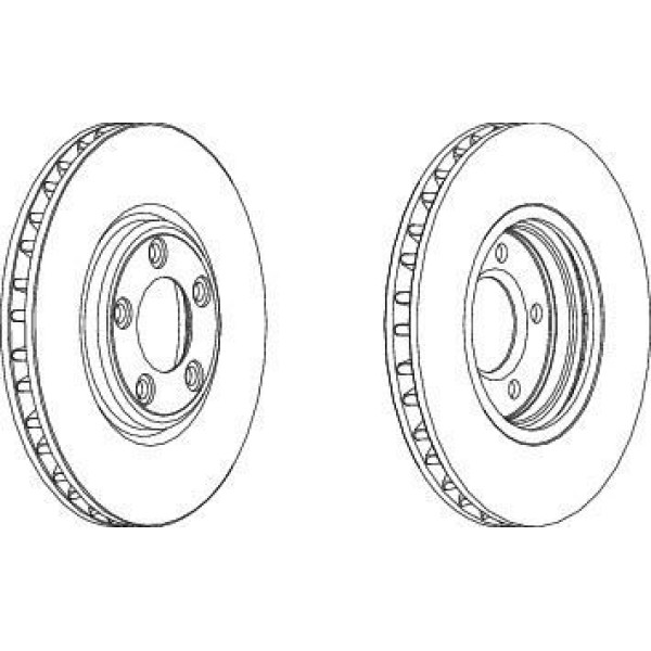 FERODO DDF1107C Ön Fren Aynası Jaguar Stype 99-(300×30×5Dlxhavalı)