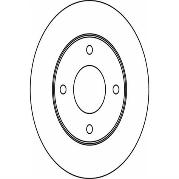 FERODO DDF1621 Fren Diski Ön Colt 04-12 / Forfour 04-06 Havalı 256Mm 