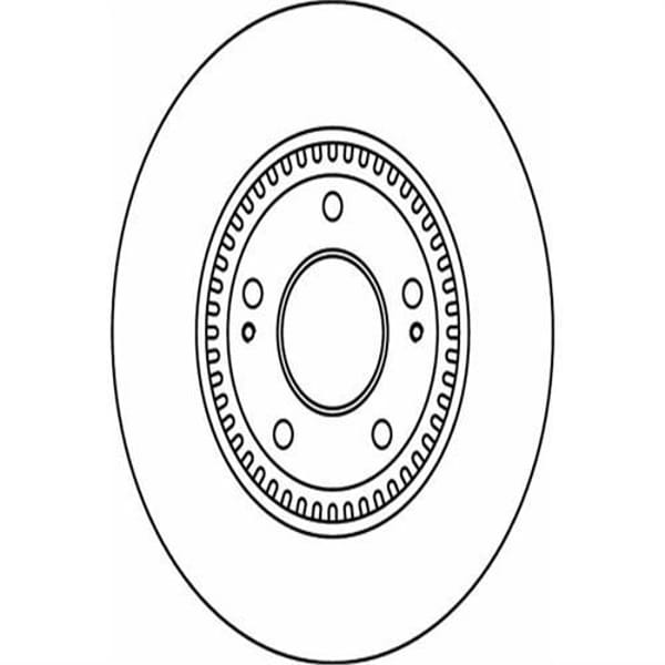FERODO DDF1630 Fren Diski Ön Sonata V 05- İx35 09- İ40 11- Tucson 04- / Carens 13- Optima 06- Sporta