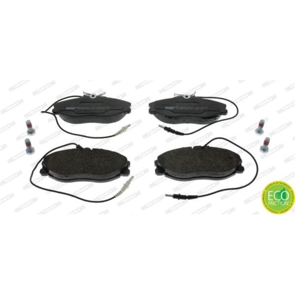 FERODO FDB1063 Fren Balatası Ön Fişli 406 95- 607 00- / Xsara 97- 2.0 16V