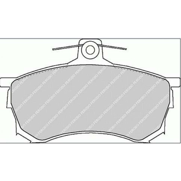 FERODO FDB1092 Fren Balatası Ön Carisma 95-06 1.6