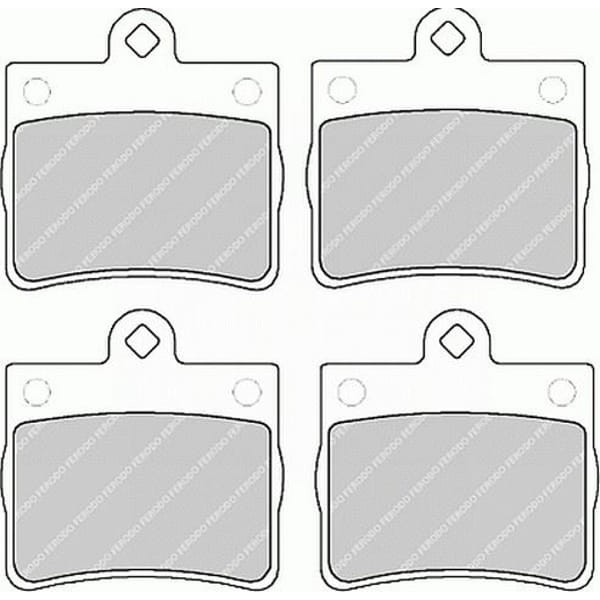 FERODO FDB1310 Fren Balatası Arka W201 C Serisi C180 C200 C220 C230 C250 C280 C36Amg 