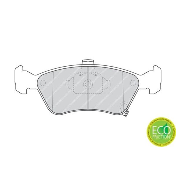 FERODO FDB1321 Fren Balatası Ön Avensis 97-03