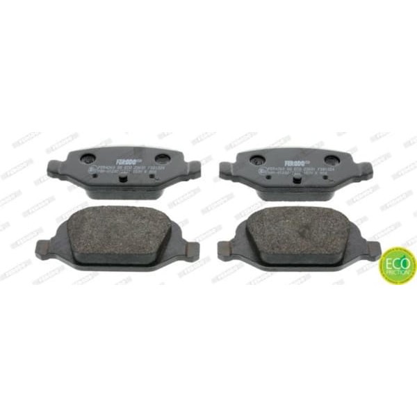 FERODO FDB1324 Fren Balatası Arka 500. 500 C. Idea. Panda Punto. Lancia Dedra. Musa. Ypsılon. 