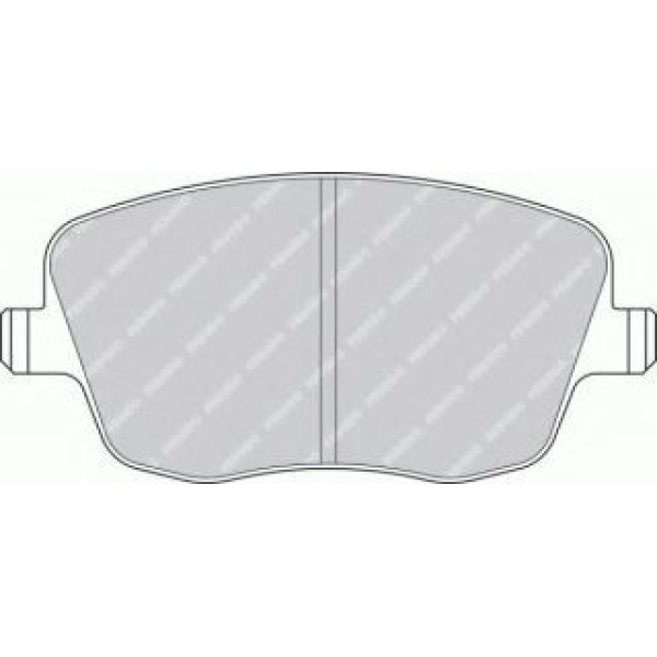 FERODO FDB1419 Fren Balatası Ön Cordoba 02- Ibiza IV 01- / Fabia II 07- Roomster 06- 