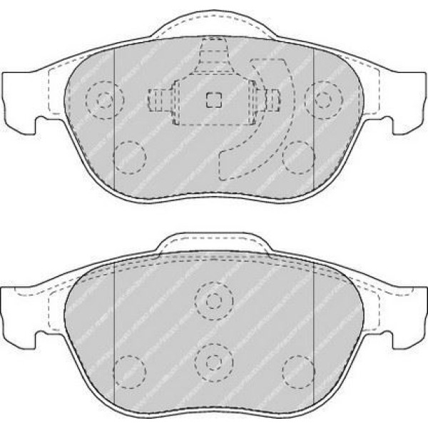 FERODO FDB1441 Fren Balatası Ön Laguna II 01- Scenic I 96- Espace IV 02- 