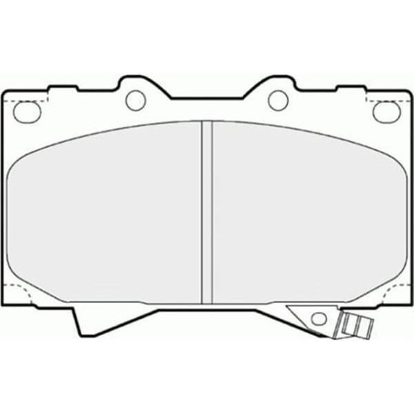 FERODO FDB1456 Fren Balatası Ön Land Cruiser 98-07 