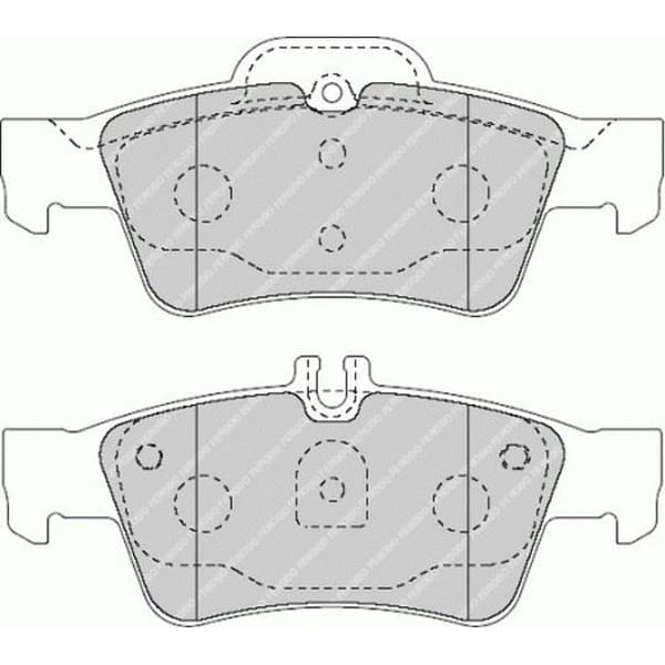FERODO FDB1526 Fren Balatası Arka C216 Cl Serisi Cl500 C218 Cls Serisi Cls250 Cls350 Cls500 C219 Cls 