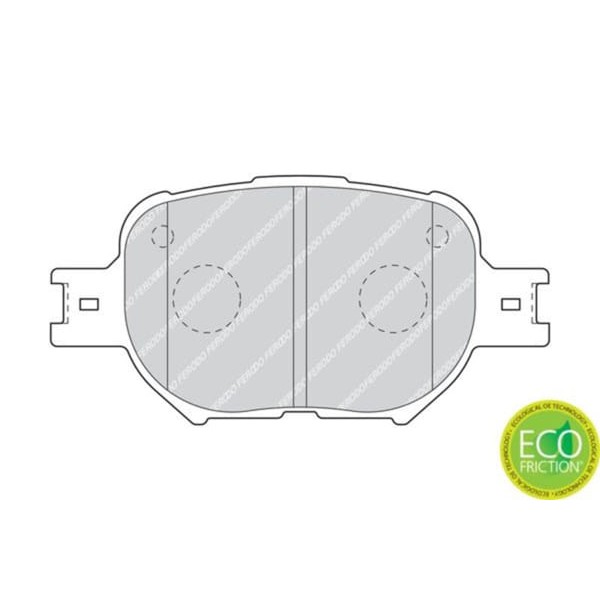 FERODO FDB1528 Ön Fren Balatası Corolla 01-07 Verso 01-04