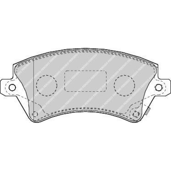 FERODO FDB1573 Fren Balatası Ön Corolla 03-07 Vvtı 