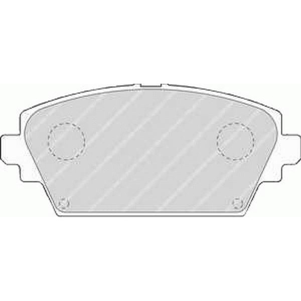 FERODO FDB1580 Fren Balatası Ön Accord 98-02 / Primera P12 03-10 