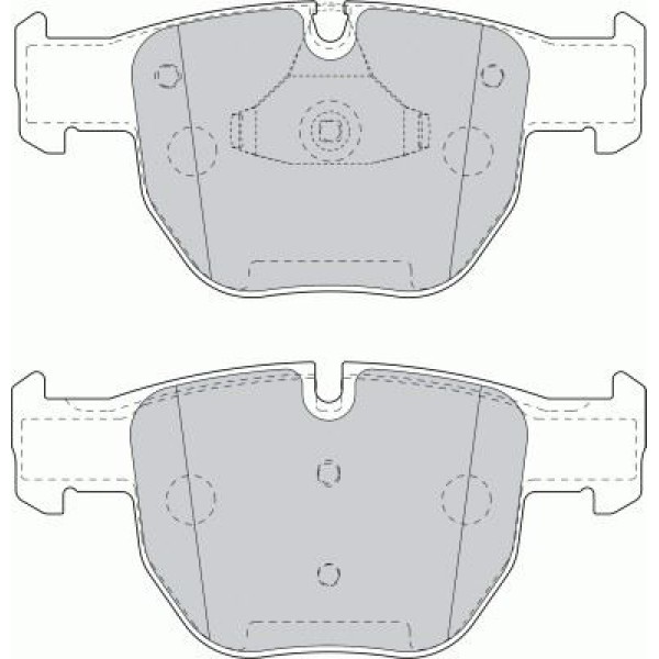 FERODO FDB1597 Fren Balatası Ön Range Rover 02-12