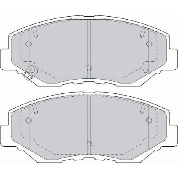FERODO FDB1658 Fren Balatası Ön Cr-V 02- 