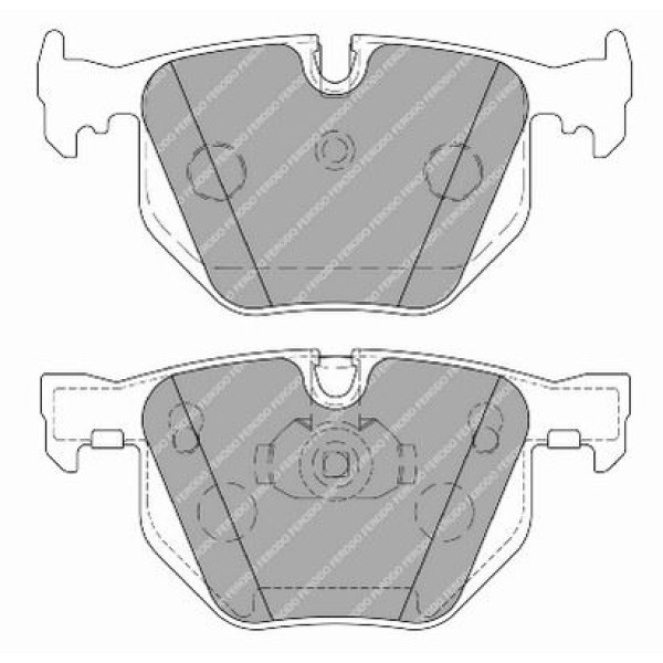 FERODO FDB1673 Fren Balatası Arka Bmw 7 E65 E66 01- 