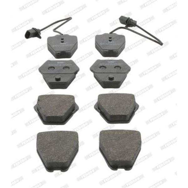 FERODO FDB1709 Ön Fren Balatası Fişli Audi A4 S4 Quattro 97-01 A4 A6 2.7T Quattro 99-05