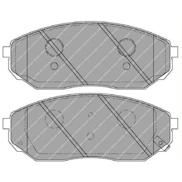 FERODO FDB1735 Fren Balatası Ön Sorento 08-10 