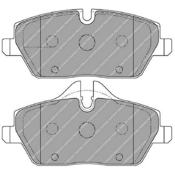 FERODO FDB1747 Fren Balatası Ön Bmw 1 E81 E87 E88 E82 