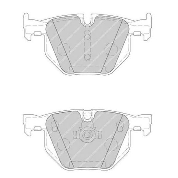FERODO FDB1748 Fren Balatası Arka Bmw 5 E60 04- 