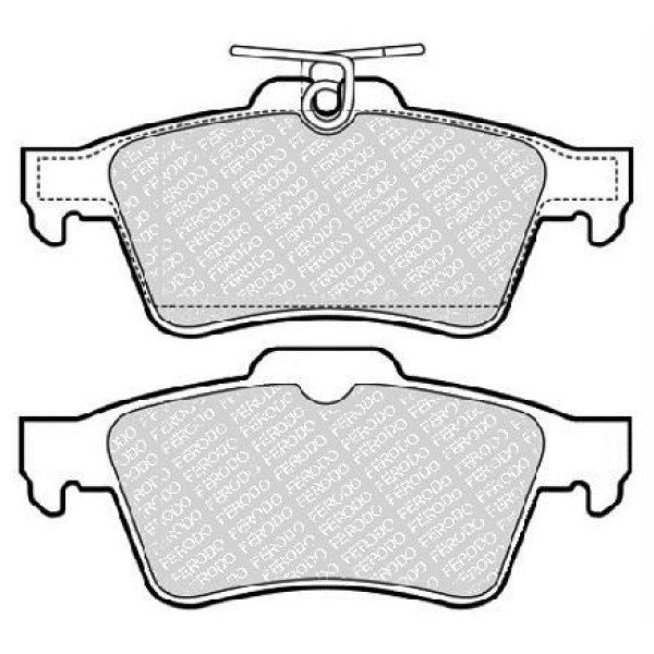 FERODO FDB1766 Fren Balatası Arka Laguna II 01- Laguna III 07- Latitude 11- Espace 02- / 508 10- / C