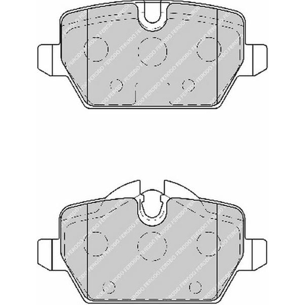 FERODO FDB1806 Fren Balatası Arka Bmw 1 E81 E87 Bmw 3 E90 