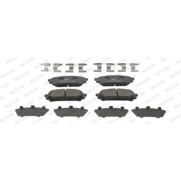 FERODO FDB1861 Fren Balatası Arka (109Mm) IImpreza Forester 2.0.2.5 00-