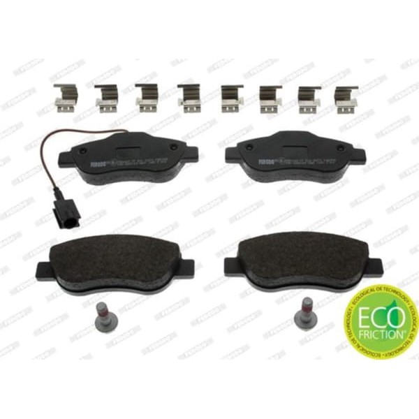 FERODO FDB1945 Ön Fren Balatası Fiat 500 Nuova Ford Ka 07- 1.3Mjtd