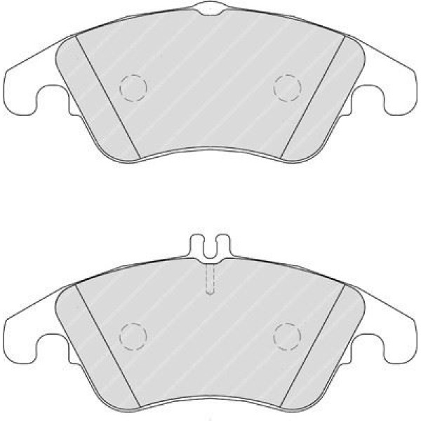 FERODO FDB1979 Fren Balatası Ön C218 Cls Serisi Cls250 Cls350 Cls500 E Serisi 207 Serisi E200 E220 E 