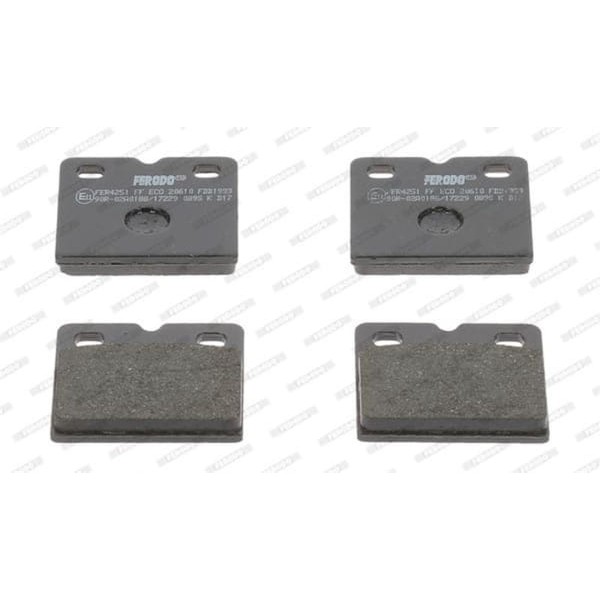 FERODO FDB1983 Fren Balatası Ön S-Type 98- Xk 06- 