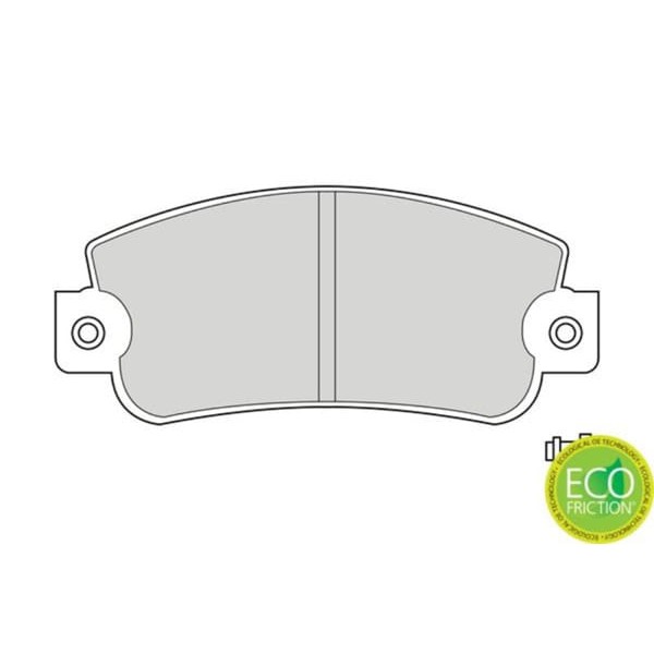 FERODO FDB346 Ön Fren Balatası Uno Panda 