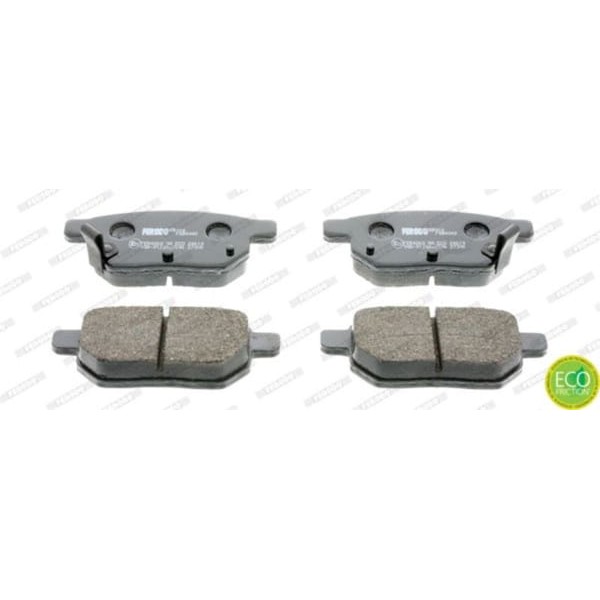 FERODO FDB4042 Fren Balatası Arka Corolla 07-12 Auris 07- Benzinli Iq 09- Urban Cruiser 09- Prıus 09