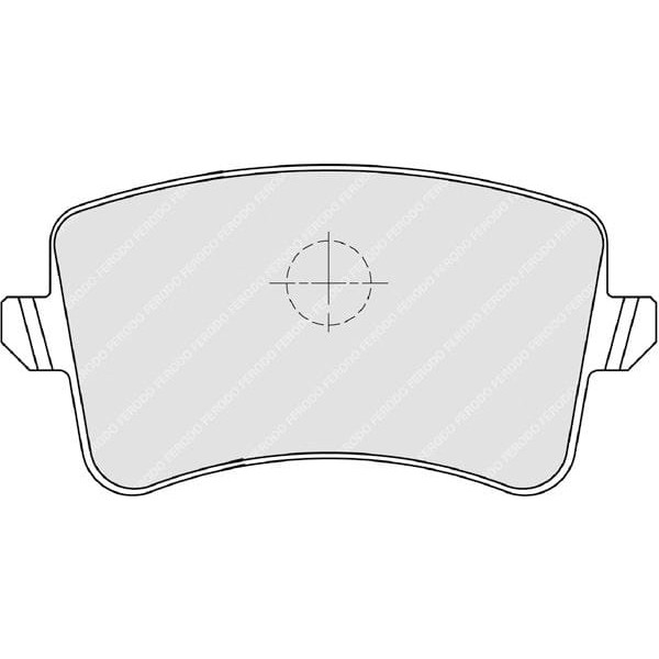 FERODO FDB4050 Fren Balatası Arka A4 07- A5 07- Q5 08- 