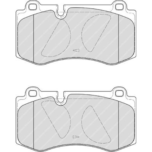 FERODO FDB4055 Fren Balatası Ön C216 Cl Serisi Cl500 W221 S Serisi S320 S350 S420 S450 S500 S600 