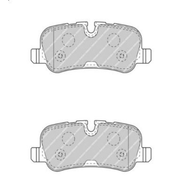 FERODO FDB4105 Fren Balatası Arka Range Rover Sport 05-13 Discovery 04- 