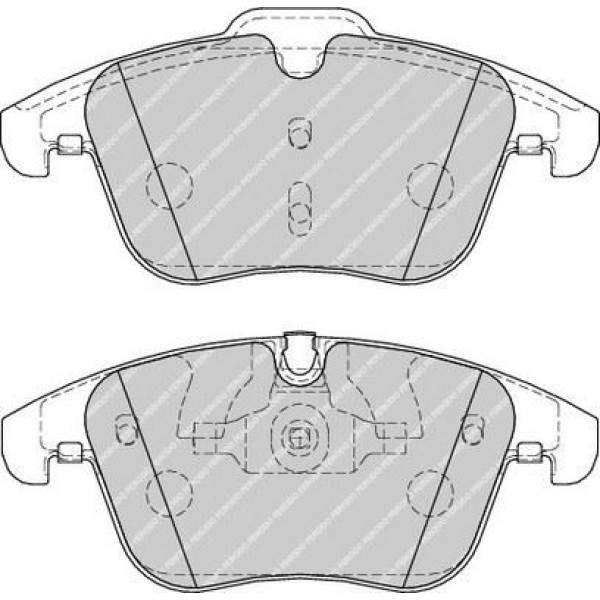 FERODO FDB4107 Fren Balatası Ön S-Type 98- Xf 08- Xj 03- Xk 06- 